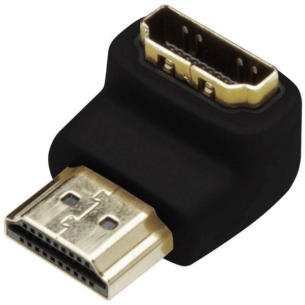 Digitus AK-330502-000-S HDMI Adapter [1x HDMI plug - 1x HDMI socke...