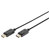 Digitus AK-340100-020-S DisplayPort 1.2 Cable DP M/M 2m Black 4K UHD Ultra HD