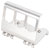 Digitus AN-25183 Keystone mounting bracket double Stainless steel