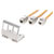 Digitus AN-25183 Keystone mounting bracket double Stainless steel