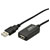 Digitus DA-70130-4 USB 2.0 Active Extension Cable 5m USB-A Male to Female Black