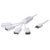 Digitus DA-70216 USB hub 4 ports USB type A USB 2.0 480 MBit/s White