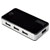 Digitus DA-70222 USB hub 7 ports USB type A USB 2.0 480 MBit/s Black, Silver