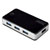 Digitus DA-70231 USB hub 4 ports USB type A USB 3.0 5 GBit/s Black, Silver