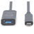 Digitus DA-73113 Active USB 3.2 Gen2 Extension Cable USB-C to USB-A 5m Black