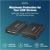 Digitus DA-73120 USB 2.0 Extender Over Cat6 150m 4-Port Hub Metal Housing Black