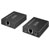 Digitus DA-73120 USB 2.0 Extender Over Cat6 150m 4-Port Hub Metal Housing Black