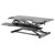 Digitus DA-90380-1 Sit-Stand attachment Height range: 100 up to 500mm Black