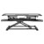 Digitus DA-90380-1 Sit-Stand attachment Height range: 100 up to 500mm Black