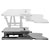 Digitus DA-90380-1 Sit-Stand attachment Height range: 100 up to 500mm Black