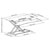 Digitus DA-90380-1 Sit-Stand attachment Height range: 100 up to 500mm Black