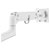 Digitus DA-90476 Single Monitor Mount, 144.8cm (57), 27kg, Gas Spring, White