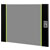 Digitus DN-19 D-09-U-SW 19 inch Server rack door with window 9 U Black