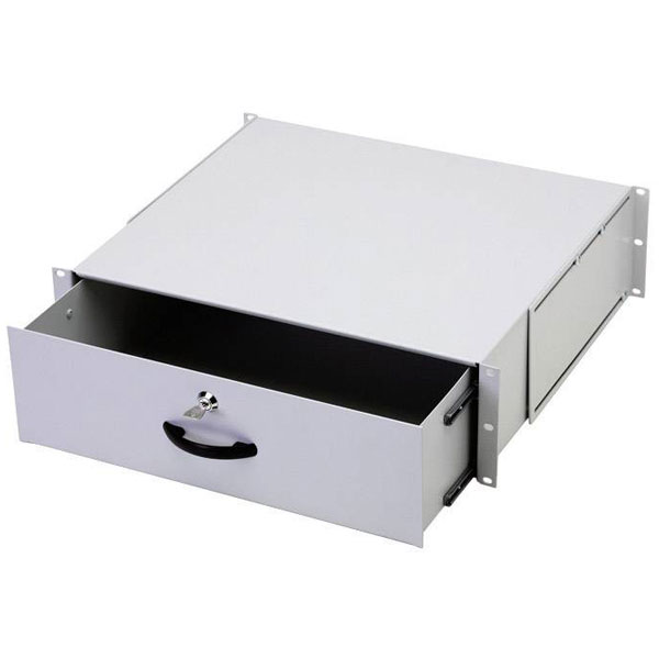 Digitus DN-19 KEY-3U 19 inch 3 U Grey-white (RAL 7035)