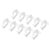 Digitus DN-19 ORG-1 19 Cable Management Ring 1U 10-pack Steel Grey RAL 7035