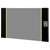 Digitus DN-19-D-07U-SW 19 inch Server rack door with window 7 U Black