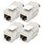 Digitus DN-93615-4 RJ45 module Keystone CAT 6A 4 pc(s)