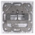 Digitus DN-93801-1 Keystone mounting bracket double White