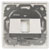 Digitus DN-93811 Keystone mounting bracket single White