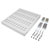 Digitus DN-97646 19 1U Fixed Shelf for 800mm Depth Cabinets Gray-White