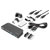Digitus DS-12850 2-Port KVM Switch 4K 60Hz 2x DP In 1x DP/HDMI Out USB 3.0 Black