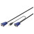 Digitus DS-19232 KVM Adapter cable [1x USB-A, VGA - 1x VGA] 3.00 m Black