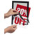 Durable 487101 DURAFRAME A5 Self-Adhesive Magnetic Info Frame Black Pack of 2