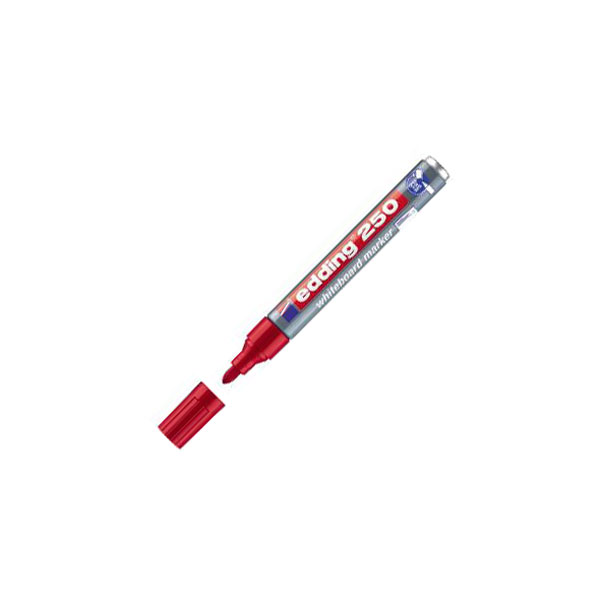 Edding 4-250002 edding 250 whiteboard marker Whiteboard marker Red...