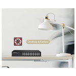 EDIMAX GS-1016 V2 Network switch 16 ports 10 / 100 / 1000 MBit/s