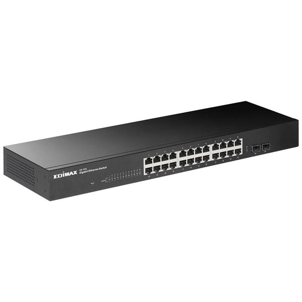 EDIMAX GS-1026 V3 Network switch 24 + 2 ports 10 / 100 / 1000 MBit/s