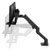 Ergotron 45-476-224 HX Desk Dual Monitor Arm for 2 Monitors up to 32 Matte Blck