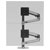 Ergotron 45-549-026 LX Dual Stacking Arm, Tall Pole Desk Monitor Mount Aluminum