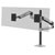 Ergotron 45-549-026 LX Dual Stacking Arm, Tall Pole Desk Monitor Mount Aluminum