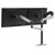 Ergotron 45-549-026 LX Dual Stacking Arm, Tall Pole Desk Monitor Mount Aluminum