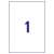 Europe 100 ELA027 All-purpose Labels 210x297mm White Permanent 100 pc(s)