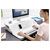 Fellowes 0009901 Lotus Sit-Stand Workstation 432mm Height Range White