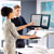 Fellowes 0009901 Lotus Sit-Stand Workstation 432mm Height Range White