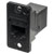 TUK Ltd FACK4Bpm Category 5e Unshielded Compact Low Profile Panel Mount Coupler