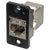 TUK Ltd SGACK2SBpm Category 6A F2F Low Profile Panel Mount Shielded Coupler