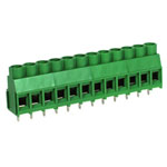 CamdenBoss CTB04VY/12 12 Way 32A Terminal Block 6.35mm