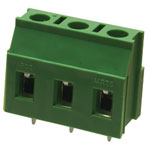 CamdenBoss CTB07VL/3 3 Way 24A Rising Clamp Terminal Block 7.62mm Pitch