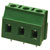 CamdenBoss CTB07VL/3 3 Way 24A Rising Clamp Terminal Block 7.62mm Pitch