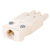 Metway 166GBUFW03 Female Connector Cable Mount 3 Pole White