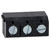 TruConnect 210442 3 Way 10A Black Interlocking Terminal Block 5mm
