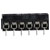 TruConnect 210446 6 Way 10A Black Interlocking Terminal Block 5mm