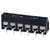 CamdenBoss CTB5201/6BK 6 Way 16A Low Profile Terminal Block 5mm Pitch