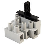 Metway 1003SI03E 1 1/4 x 1/4in. Fused Terminal Block