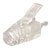 TUK Ltd SPEEDY RJ45 PSPDY5#100 Clear strain relief boot Cat 5e plug bag of 100
