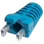 TUK Ltd SPEEDY RJ45 PS1Bl#100 Blue strain relief boot for Cat5 plug pack of 100