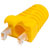 TUK Ltd SPEEDY RJ45 PS1Yw#100 Yellow strain relief boot for Cat5 plug pk of 100